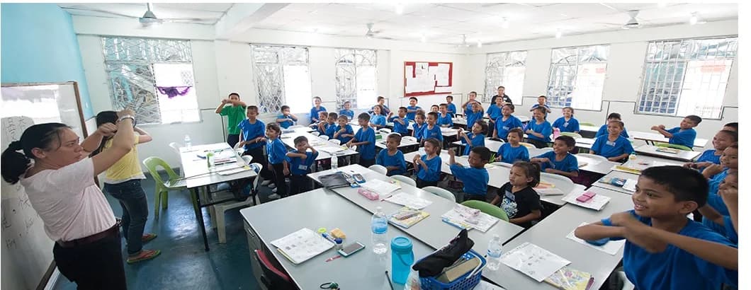 Classroom learning at PBAG